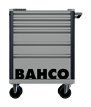 Bahco 1472K6GREY E72 6 Drawer Grey Mobile Roller Cabinet