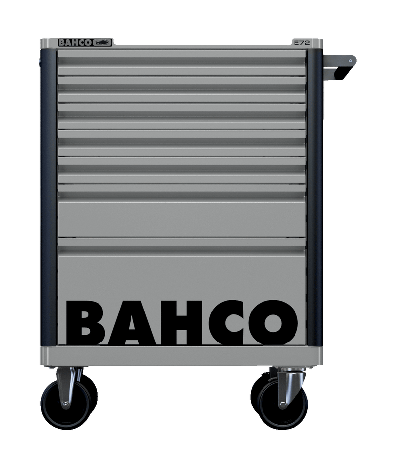 Bahco 1472K7GREY E72 7 Drawer Grey Mobile Roller Cabinet