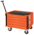 Bahco 1482K5W 26″ E82 Orange 5 Drawer Top Chest/Tool Box on Wheels