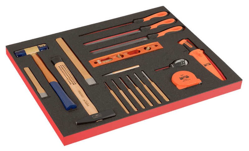 Bahco FF1ASET-LARGE 346pce General Purpose 6 Foam Tool Kit