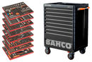 Bahco AUTO 357pce Tool Kit in E77 9 Drawer Roller Cabinet