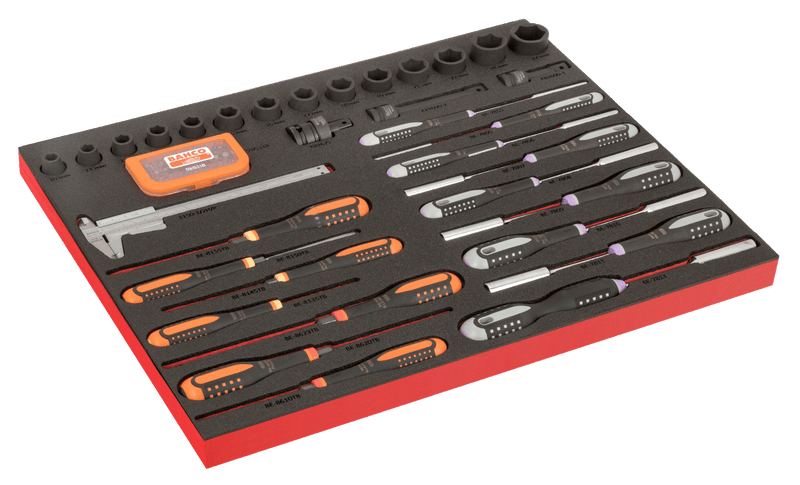 Bahco FF1ASET-AUTO 357pce Auto Repair 8 Foam Toolkit