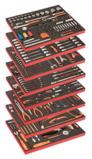 Bahco FF1ASET-AUTO 357pce Auto Repair 8 Foam Toolkit