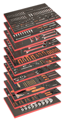 Bahco FF1BSET-MONSTER 758pce Foam Inlay General Purpose Tool Kit Tool