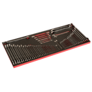 Bahco XXL 488pce Foam Inlay General Purpose Tool Kit with 53" Heavy Duty Tool Trolley