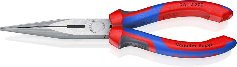 Knipex 26 12 200 200mm Snipe Nose Side Cutting Pliers (Stork Beak)