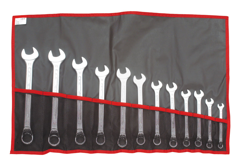 Facom 41.JE12T 12pce Metric 8-22mm Offset Combination Spanner Wrench Set