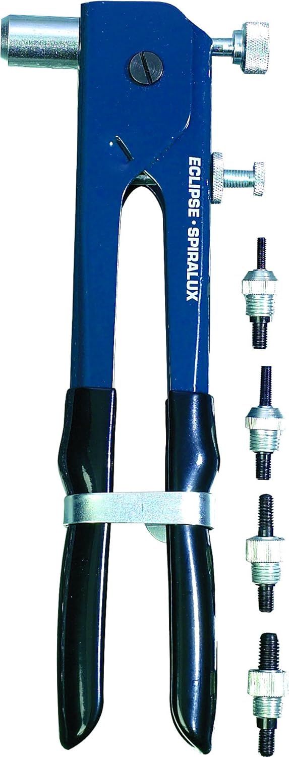 Eclipse 2743 4-8mm Riveter / Threaded Rivert Nut Insert Setting Tool Kit