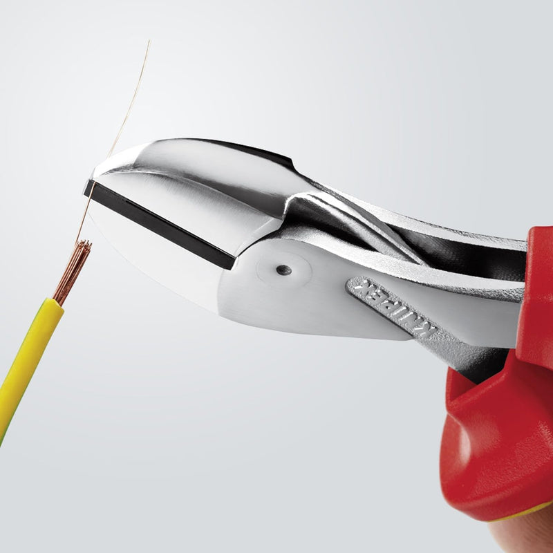 Knipex 73 06 160 160mm X-Cut® High Leverage VDE Diagonal Cutters