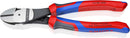 Knipex 74 02 200 200mm High Leverage Diagonal Cutters With Comfort Handles