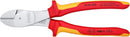 Knipex 74 06 200 200mm High Leverage VDE Diagonal Cutters