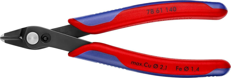 Knipex 78 61 140 Super Knips XL 140mm Diagonal Flush Cut Electronic Side Cutting Pliers