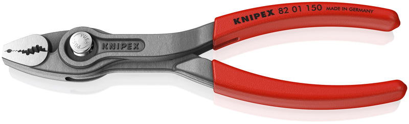 Knipex 82 01 150 150mm Twin Grip Slip Joint Pliers Non-slip Plastic Handles
