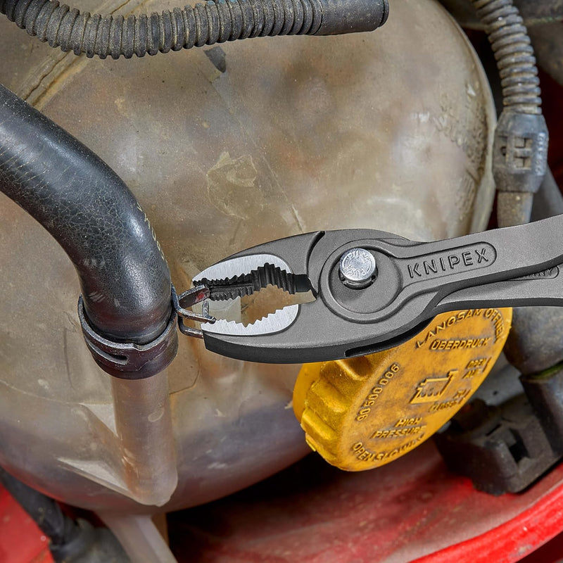 Knipex 82 02 200 200mm Twin Grip Slip Joint Pliers With Comfort Handles