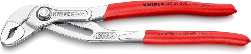 Knipex 87 03 250 250mm Cobra Waterpump Pliers Chrome