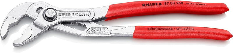 Knipex 87 03 250 250mm Cobra Waterpump Pliers Chrome