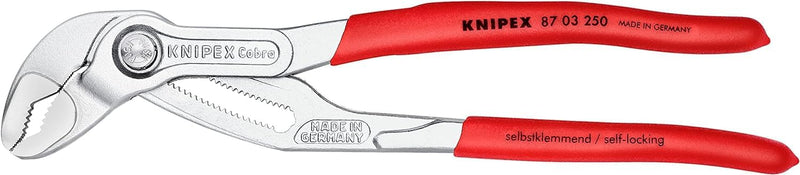 Knipex 87 03 250 250mm Cobra Waterpump Pliers Chrome
