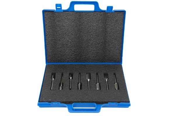 Presto 8 Piece Rotary Carbide Burr Set 6mm Shank