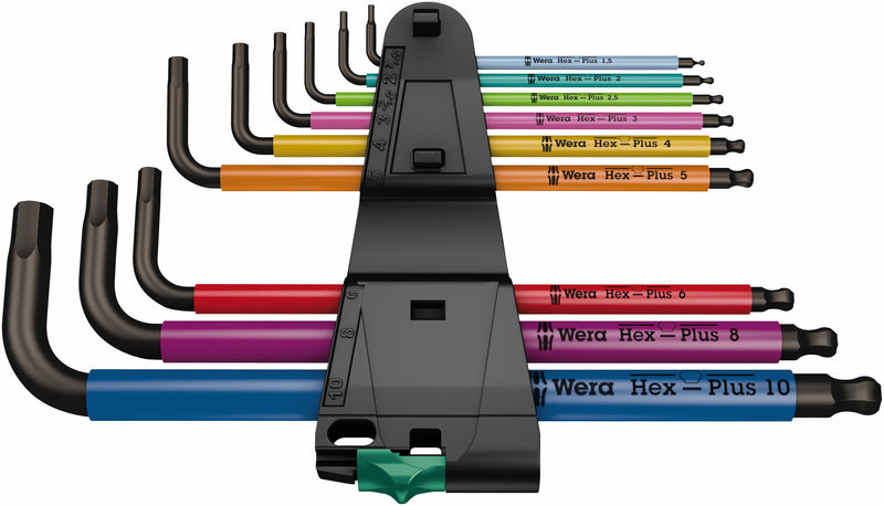 Wera 136041 9pc 950/9 Hex-Plus Multicolour 1 Christmas 2023