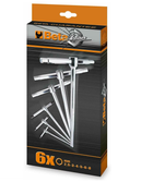 Beta 951/S6 6pce Metric Sliding T-Handle Hex Key Set 2.5-8mm