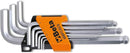 Beta 96BPC/SC9 9pce Metric Ball End Hex Allen Key Set 1.5-10mm
