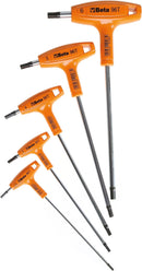 Beta 96T/S5P 5pce Metric T-Handle Hex Key Set 2.5-6mm