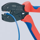 Knipex 97 52 36 220mm PreciForce® Crimping Pliers For Insulated Terminals, Plug & Butt Connectors 0.5-6mm²