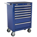 Sealey AP26479TC 7 Drawer Rollcab with Ball-Bearing Slides - Blue
