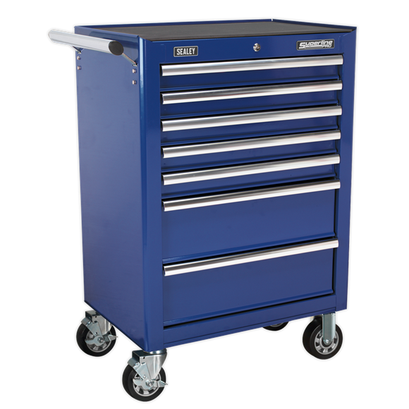 Sealey AP26479TC 7 Drawer Rollcab with Ball-Bearing Slides - Blue