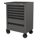 Sealey AP26479TG 7 Drawer Rollcab with Ball-Bearing Slides – Grey/Black