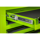 Sealey AP26479THV 7 Drawer Rollcab with Ball-Bearing Slides – Green/Black