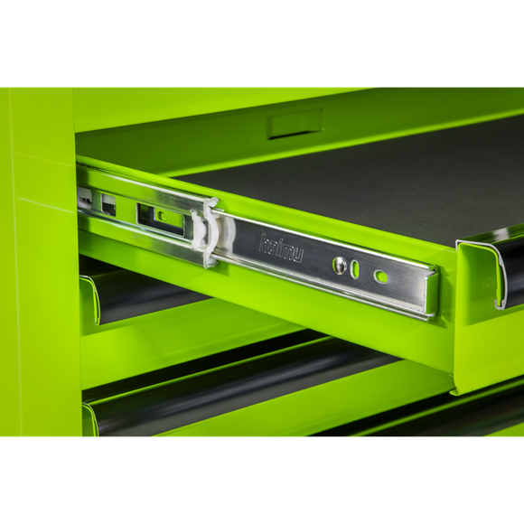 Sealey AP26479THV 7 Drawer Rollcab with Ball-Bearing Slides – Green/Black