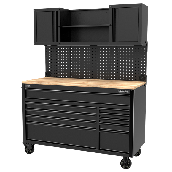 Sealey AP5210BE 10 Drawer Mobile Workstation