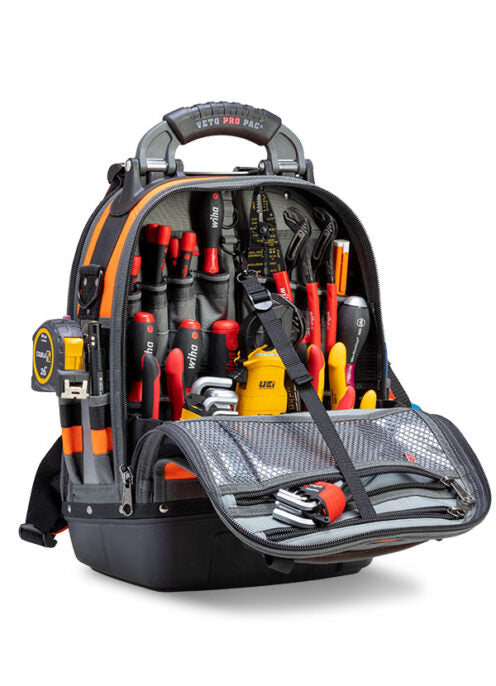 AX3559 Veto Pro Pac TECH PAC Tool Backpack / Rucksack Bag Hi-Viz Orange