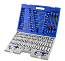 Expert by Facom E034835 1/4" & 3/8" Dr 126pce Metric & AF Socket & Accessories Set