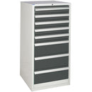 Euroslide EUC1206065W Cabinet with 8 Drawers (1200 x 600 x 650mm)