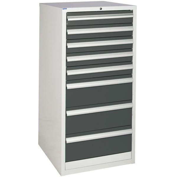 Euroslide EUC1206075W Cabinet with 8 Drawers (1200 x 600 x 750mm)