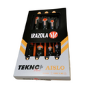 Irazola 202032 7pc Electricians VDE Insulated Screwdriver Set (Bahco) in Wallet