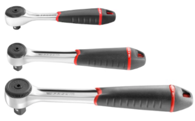 Facom R.161B(1/4"), J.161B(3/8") & S.161B(1/2") Round Head Dust Proof Compact Ratchet