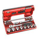 Facom JL.DBOX500 3/8"Dr 18pce Metric 8-22mm Hexagon (6-Point) Socket Set