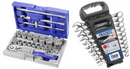 Expert By Facom E032900 22pce 1/2"Dr 8-32mm Socket Set & E110310 10pce 10-19mm Combination Spanner Set