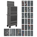 Sealey SPTGRCOMBO1 14 Drawer Tool Chest Combination with 1179pc Tool Kit
