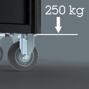 Wera 150136 191pc 9706 Tool Rebel Roller Cabinet Stainless 2