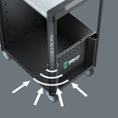 Wera 150136 191pc 9706 Tool Rebel Roller Cabinet Stainless 2