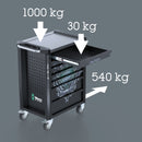 Wera 150136 191pc 9706 Tool Rebel Roller Cabinet Stainless 2