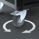 Wera 150136 191pc 9706 Tool Rebel Roller Cabinet Stainless 2