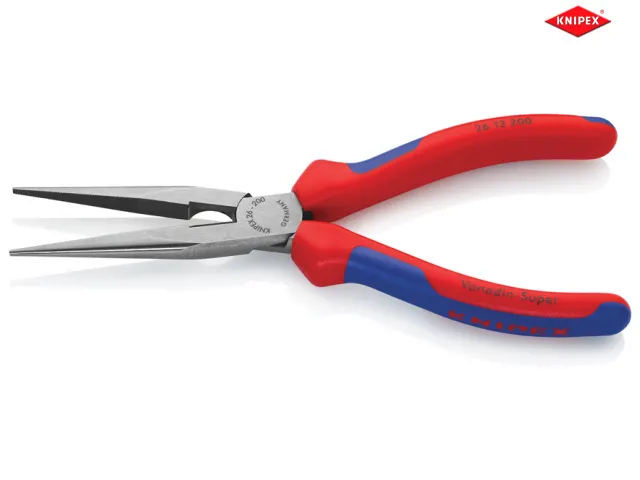 Knipex 26 12 200 200mm Snipe Nose Side Cutting Pliers (Stork Beak)