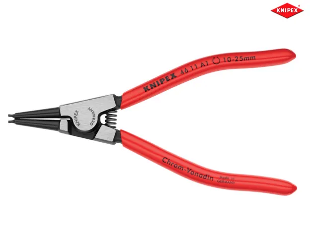 Knipex 46 11 A1 10-25mm External Straight Circlip Pliers