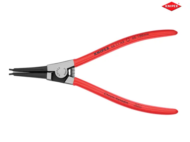 Knipex 46 11 A3 40-100mm External Straight Circlip Pliers