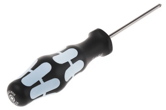 Wera Kraftform 032030 PZ0x60mm 3355 Stainless Steel Pozi Screwdriver